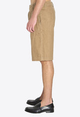 Jacquemus De-Nimes Pastro Bermuda Shorts Beige SOM00544A-D00058-150