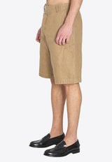Jacquemus De-Nimes Pastro Bermuda Shorts Beige SOM00544A-D00058-150