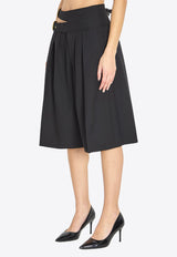 Chloé Double Belt Bermuda Shorts Black CH26SSH01164--001