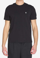 AMI PARIS Ami De Coeur T-shirt Black HTS346-724-045