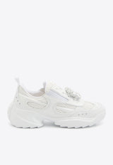 Roger Vivier Viv' On The Run Sneakers White RVW75640890-URZ-B001