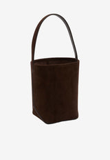 The Row Small N/S Park Tote Edge Bag Brown W2106-L665-MOC