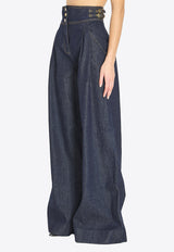Zimmermann Rebellion Wide-Leg Jeans Blue 6392PC261--NHTSKY