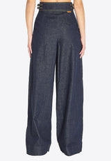 Zimmermann Rebellion Wide-Leg Jeans Blue 6392PC261--NHTSKY