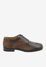Maison Margiela Tabi Lace-Up Shoes Brown S97WQ0052-P7549-H8322