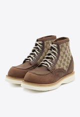 Gucci GG Monogram Ankle Boots Beige 831149-AAEZE-2541