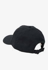 Moncler Grenoble Logo Embroidered Baseball Cap Black L10973B00001-04863-999