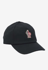 Moncler Grenoble Logo Embroidered Baseball Cap Black L10973B00001-04863-999