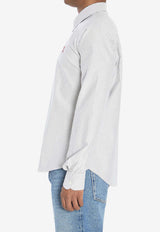 AMI PARIS Ami De Coeur Shirt White BFUSH063-CO0087-039