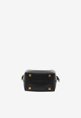 Saint Laurent Mini Le 37 Leather Bucket Bag Black 765870-2R20W-1000