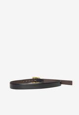 Versace Monogram Leather Belt Black 1023735-1A17848-1B55J