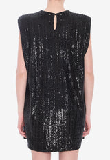 Golden Goose DB Mini Sequined Dress Black GWP02172-P001828-90100
