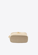 Stella McCartney Falabella Faux Leather Vanity Bag Cream 7P0070-W9355-9300