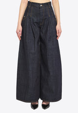 Jacquemus Souro De-Nimes Denim Pants Blue PAW00646A-D00036-390