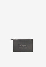 Balenciaga Cash Long Coin Purse And Card Holder Black 640535-1IZI3-1090