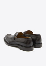 Gucci Stitching Leather Loafers Brown 838136-AAEYD-2243