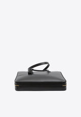 Saint Laurent Large Sac de Jour Bowler Briefcase Black 844674-0SX0W-1000