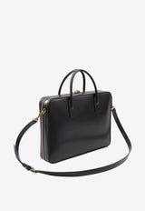 Saint Laurent Large Sac de Jour Bowler Briefcase Black 844674-0SX0W-1000