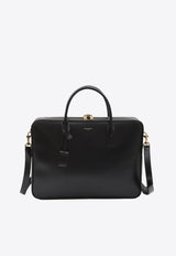 Saint Laurent Large Sac de Jour Bowler Briefcase Black 844674-0SX0W-1000