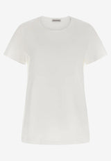 Moncler Logo Patch Crewneck T-shirt White L10938C73200-V8058-033