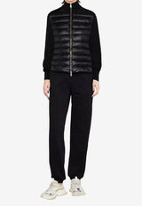 Moncler Padded Wool Knit Cardigan Black L10939B00031-M1131-999