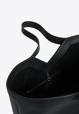 Saint Laurent Small Y Grained Leather Tote Bag Black 835274-AAEB3-1000