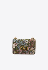 Valentino Vain Floral Jacquard Shoulder Bag Multicolor 8W2B0R17-JCK-R9H
