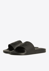 Moncler Basile Rubber Slides Black L109A4C00040-M2999-999