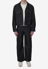 Lemaire Denim Trucker Jacket Gray OW1234-LD1061-BK965