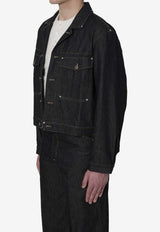 Lemaire Denim Trucker Jacket Gray OW1234-LD1061-BK965