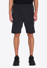 Moncler Grenoble Technical Crinkle Shorts Black L10972B00003-597SL-999