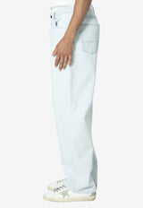 Stone Island Straight-Leg Jeans Blue L1S14J100006-S00J9-VJ203