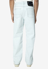 Stone Island Straight-Leg Jeans Blue L1S14J100006-S00J9-VJ203