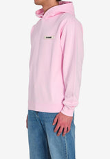 Jacquemus Gros Grain Hooded Sweatshirt Pink HOM00247A-J00126-431