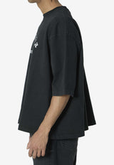 Willy Chavarria Community Center Oversized T-shirt Black WCJSY0200--001
