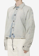 Haikure Keira Vintage Dirty Shirt Blue HEW06100-DF188L0933-L0933