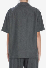 Khaite Riordan Buttoned Shirt Gray 2414604--217