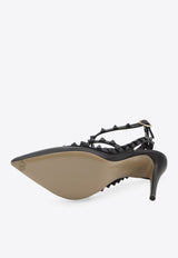 Valentino Rockstud 95 Nappa Leather Pumps Black 8W2S0393-VB8-0NO