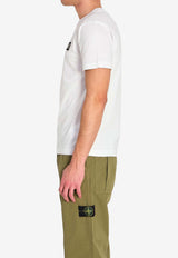 Stone Island Logo Patch Crewneck T-shirt White L1S152100027-S0013-V0001