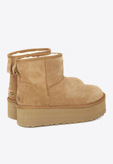UGG Classic Mini Platform Suede Boots Chestnut 1134991--CHE
