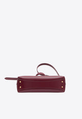 Dolce & Gabbana Vittoria Calf Leather Top Handle Bag Red BB7896-AZ000-83028