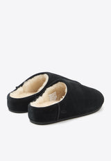 UGG Elea Slip-On Suede Slippers Black 1171390--BLK