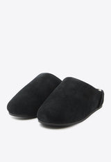 UGG Elea Slip-On Suede Slippers Black 1171390--BLK