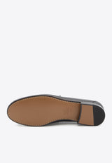 Valentino VLogo Signature Leather Loafers Black 7Y2S0J68-MIL-0NO