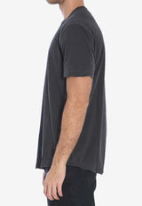 James Perse Basic Crewneck T-shirt Gray MKJ3360--CRN