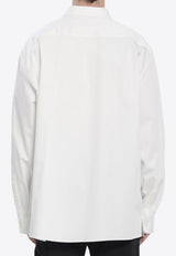Loewe Anagram Jacquard Oversized Shirt White H526Y05WEO--2100