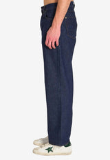 Stone Island Straight-Leg Jeans Blue L1S14J100006-S00J7-VJ201