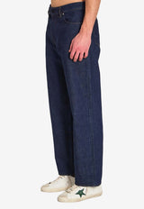 Stone Island Straight-Leg Jeans Blue L1S14J100006-S00J7-VJ201