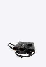 Moncler Micro Very Tote Bag in Calf Leather Black L109B5D00005-M9608-999