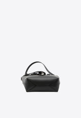 Moncler Micro Very Tote Bag in Calf Leather Black L109B5D00005-M9608-999